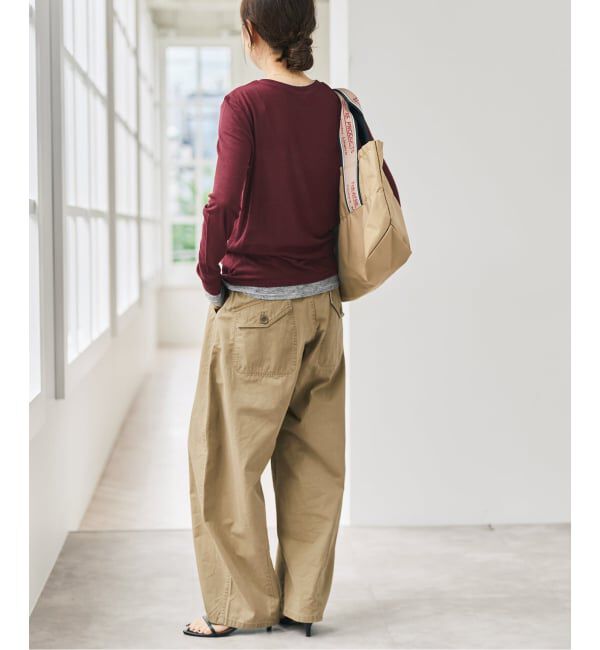 Spick and Span「《追加2》シアーリブレイヤードプルオーバー」|Tシャツ・カットソー|