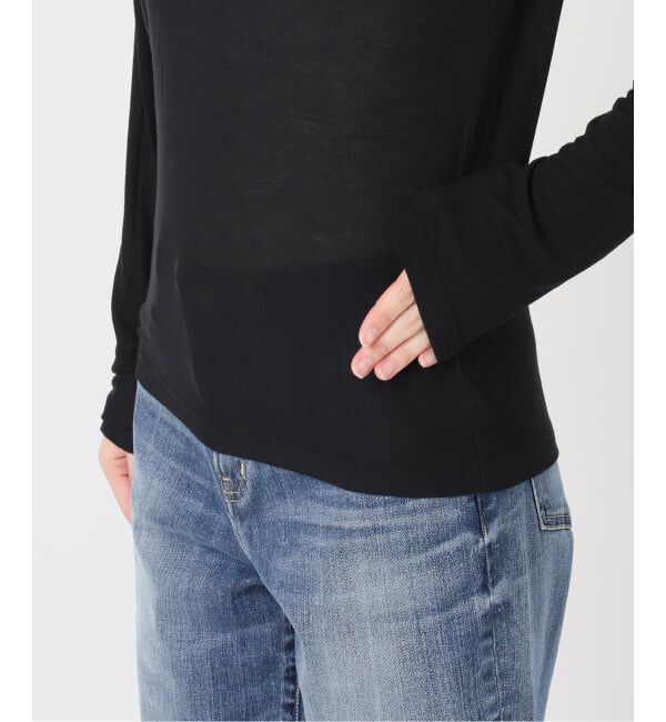 Spick and Span「《追加予約》レースドッキングVネックインナー」|Tシャツ・カットソー|