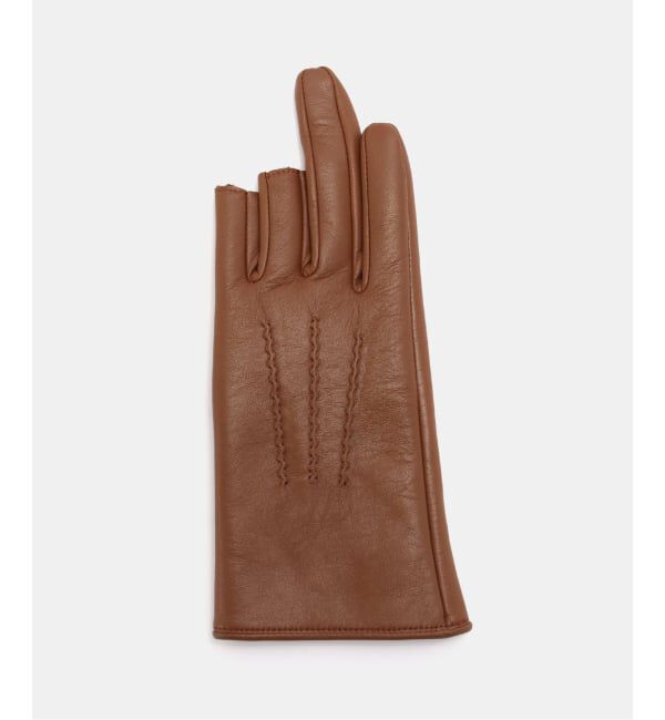 FRAMeWORK「JANE SMITH lamb leather three fingerless」|手袋|