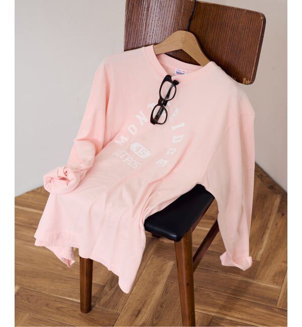 FRAMeWORK「≪予約≫GULFCOAST  SPORTSWEAR ロンT MONTERIDGE」|Tシャツ・カットソー|ピンク B