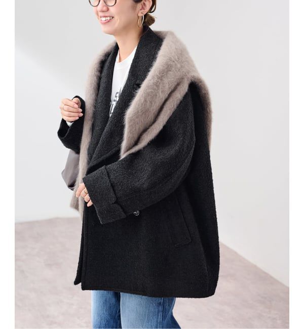 FRAMeWORK「≪予約≫COUTURE DADAM 別注 P COAT loop herring」|ピーコート|