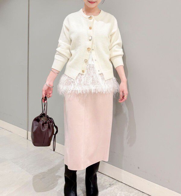 NOLLEY'S「【TORRAZZO DONNA】【林(mayumi_nol)別注】ビジューカーディガン」|カーディガン|