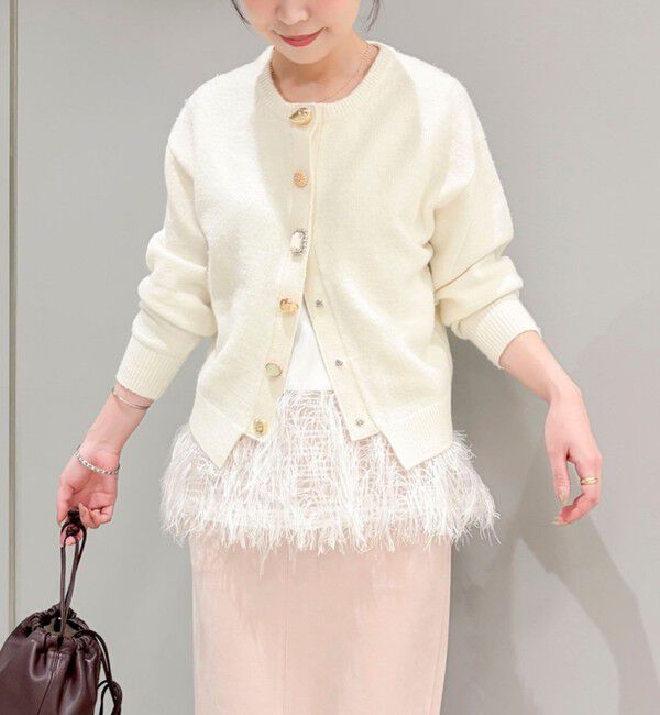 NOLLEY'S「【TORRAZZO DONNA】【林(mayumi_nol)別注】ビジューカーディガン」|カーディガン|