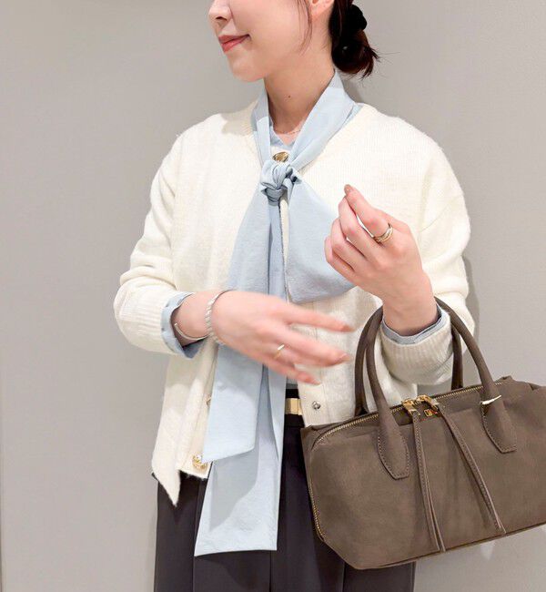 NOLLEY'S「【TORRAZZO DONNA】【林(mayumi_nol)別注】ビジューカーディガン」|カーディガン|