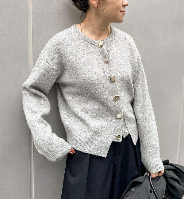 NOLLEY'S「【TORRAZZO DONNA】【林(mayumi_nol)別注】ビジューカーディガン」|カーディガン|