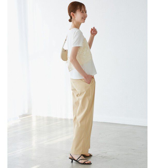 Rope&rsquo;Picnic「スパンコールビスチェ付きカットトップス」|Tシャツ・カットソー|