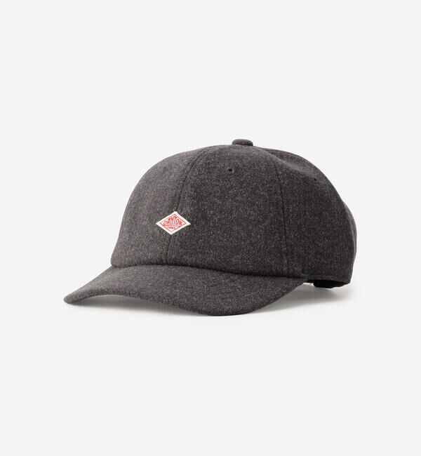 DANTON「DANTON | メルトンジャージー 6Pロゴキャップ UNISEX」|キャップ・キャスケット|GREY