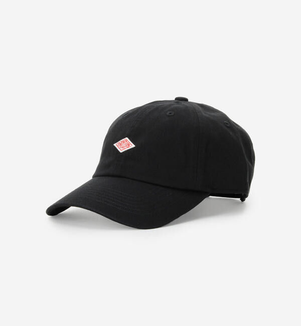 DANTON「DANTON | コットンツイル 6Pキャップ UNISEX」|キャップ・キャスケット|BLACK