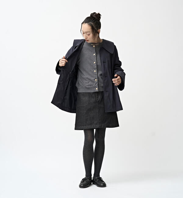 ORCIVAL「ORCIVAL | ツイル セーラーカラーブルゾン WOMEN」|ブルゾン・スタジャン|