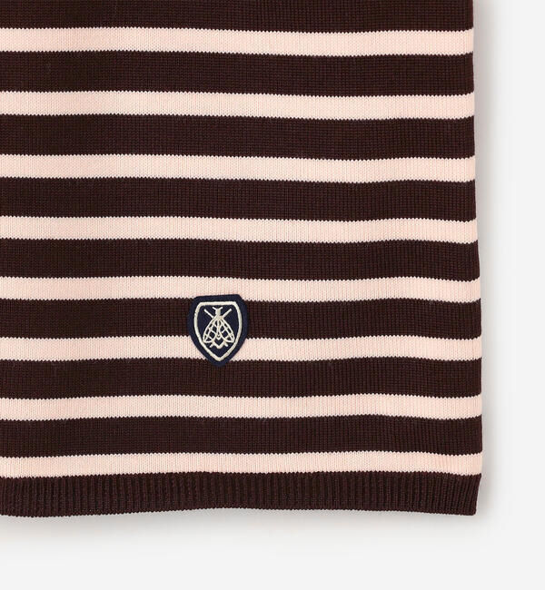ORCIVAL「ORCIVAL | モックネック ボーダーニットプルオーバー WOMEN」|ニット・セーター|