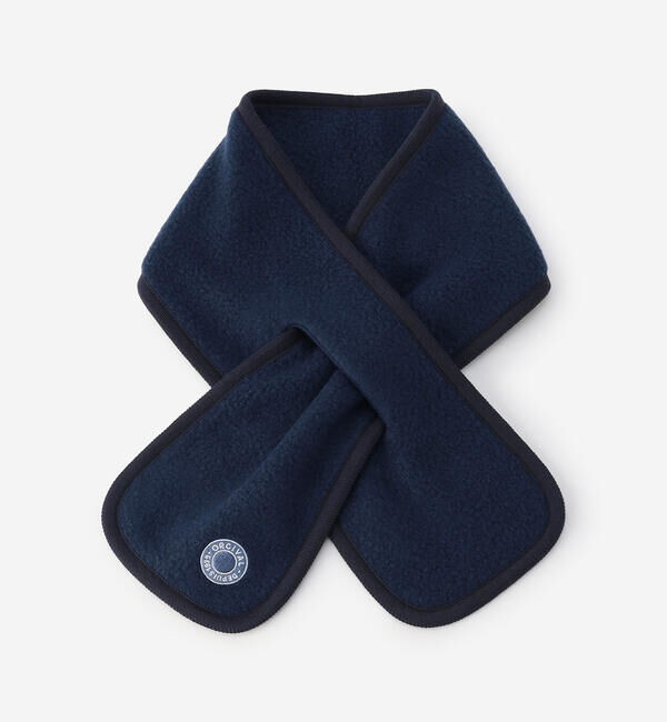 ORCIVAL「ORCIVAL | ブラッシュドフリース スリットマフラー UNISEX」|マフラー|BLUE
