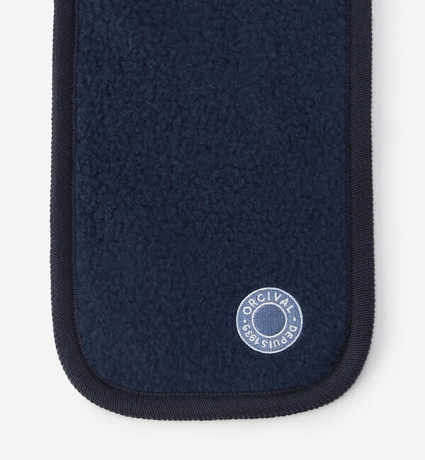 ORCIVAL「ORCIVAL | ブラッシュドフリース スリットマフラー UNISEX」|マフラー|