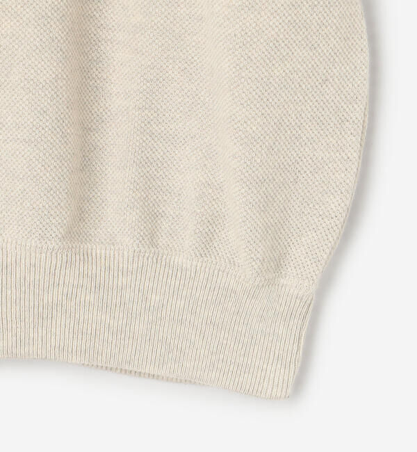 「crepuscule | スキッパー ポロニット MEN」|ニット・セーター|