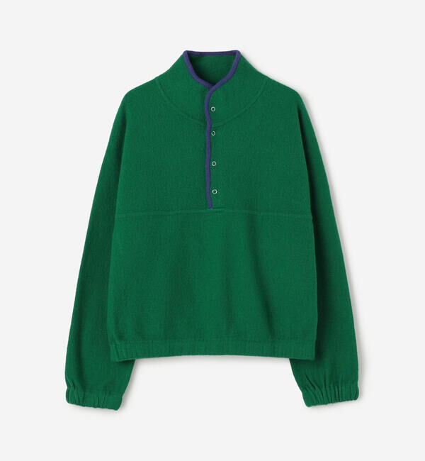  「RYE TENDER | 〈別注〉ハーフスナップ ニットプルオーバー WOMEN」|ニット・セーター|