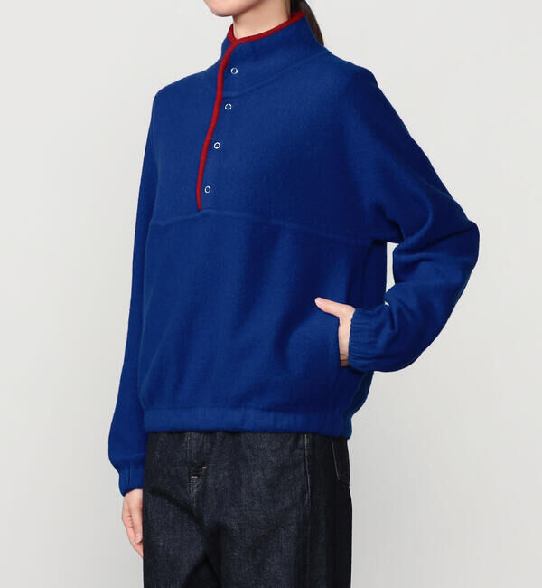  「RYE TENDER | 〈別注〉ハーフスナップ ニットプルオーバー WOMEN」|ニット・セーター|