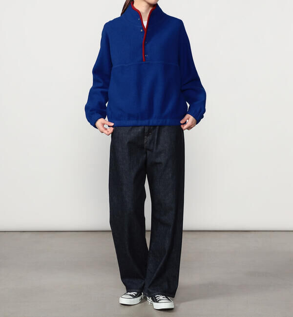  「RYE TENDER | 〈別注〉ハーフスナップ ニットプルオーバー WOMEN」|ニット・セーター|