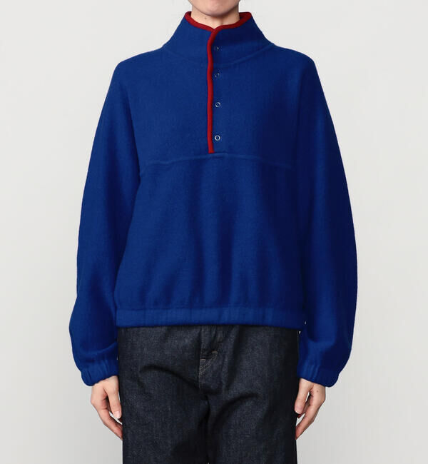  「RYE TENDER | 〈別注〉ハーフスナップ ニットプルオーバー WOMEN」|ニット・セーター|