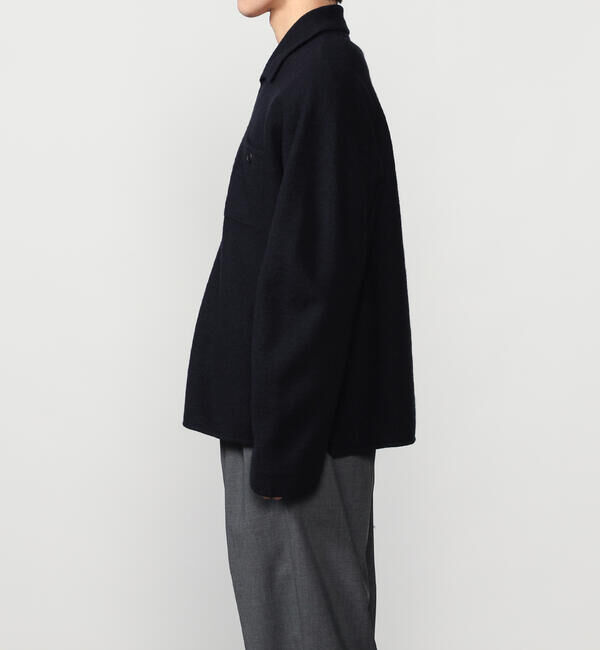  「RYE TENDER | 〈別注〉ウール ニットシャツジャケット MEN」|ニット・セーター|