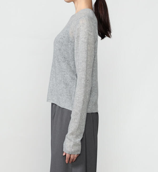  「ADAWAS |〈別注〉セミシアー クルーネックニット WOMEN」|ニット・セーター|