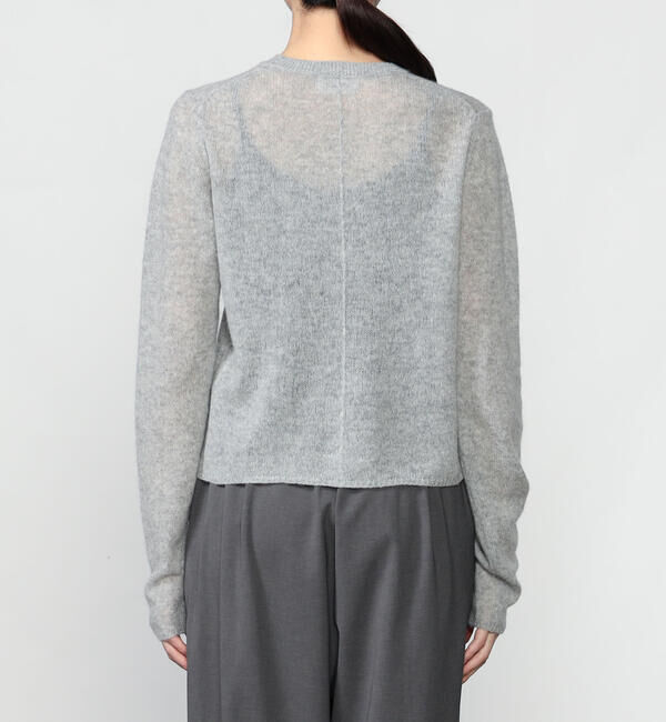  「ADAWAS |〈別注〉セミシアー クルーネックニット WOMEN」|ニット・セーター|