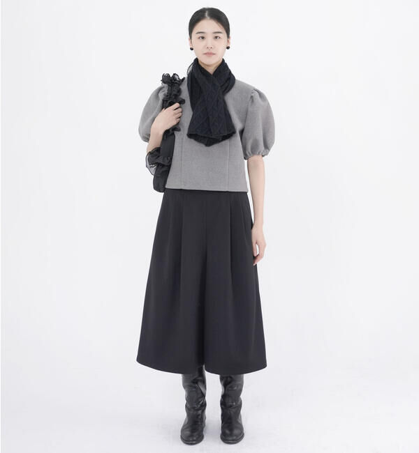  「eunoia | 2タック バミューダパンツ WOMEN」|その他|