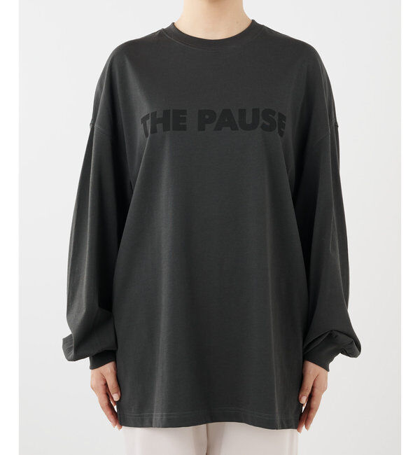 THE PAUSE「【THE PAUSE】THE PAUSEロングスリーブTシャツ」|Tシャツ・カットソー|