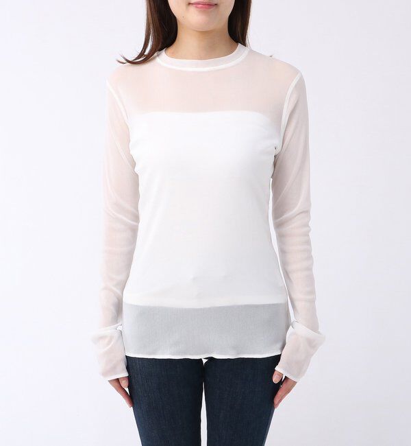  「【La nature linge】シアーチュールプルオーバー」|Tシャツ・カットソー|