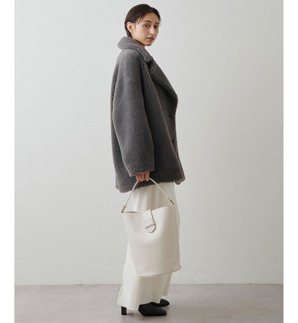 THE PAUSE「〈WEB限定カラーあり〉【THE PAUSE】ボアダブルコート」|その他|