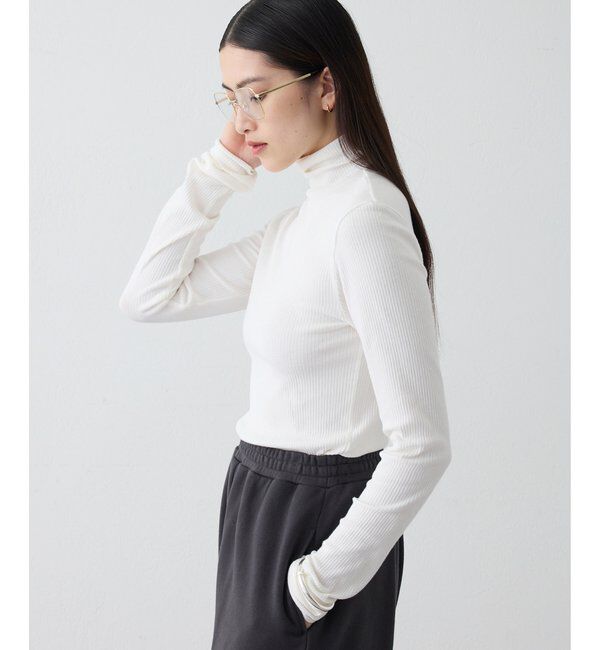 THE PAUSE「〈WEB限定〉【THE PAUSE】ランダムテレコタートルプルオーバー」|Tシャツ・カットソー|