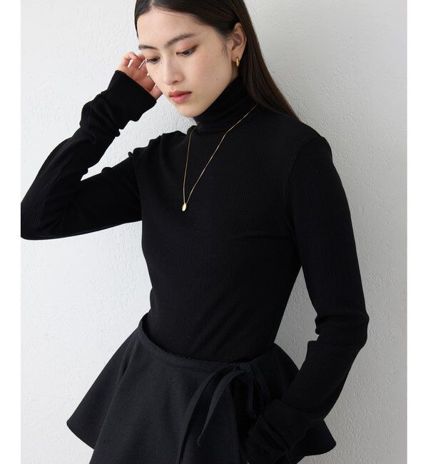 THE PAUSE「〈WEB限定〉【THE PAUSE】ランダムテレコタートルプルオーバー」|Tシャツ・カットソー|