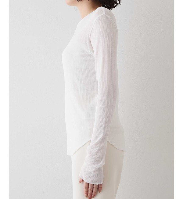 GEMINI「《前後2WAY着用可》【GEMINI】テレコカットソー」|Tシャツ・カットソー|