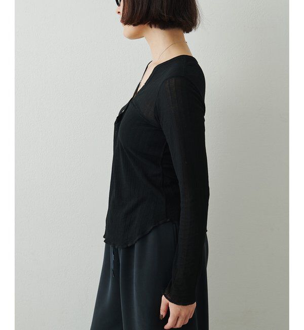 GEMINI「《前後2WAY着用可》【GEMINI】テレコカットソー」|Tシャツ・カットソー|