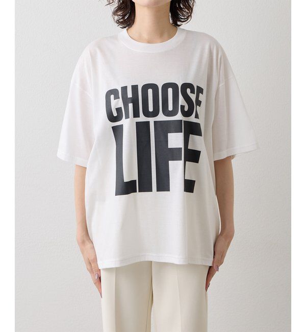  「【KATHARINE HAMNETT】スローガンTシャツ」|Tシャツ・カットソー|
