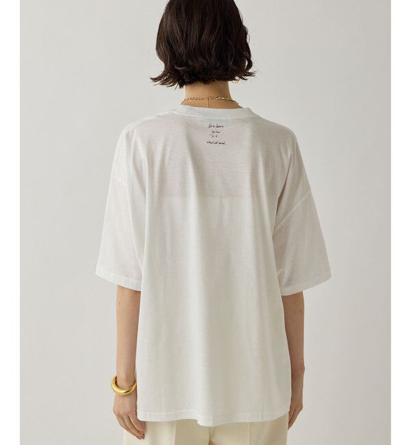  「【KATHARINE HAMNETT】スローガンTシャツ」|Tシャツ・カットソー|