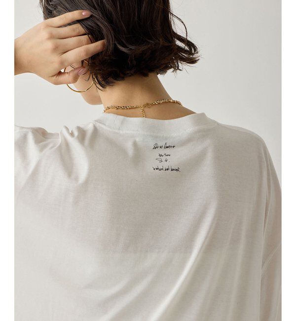  「【KATHARINE HAMNETT】スローガンTシャツ」|Tシャツ・カットソー|