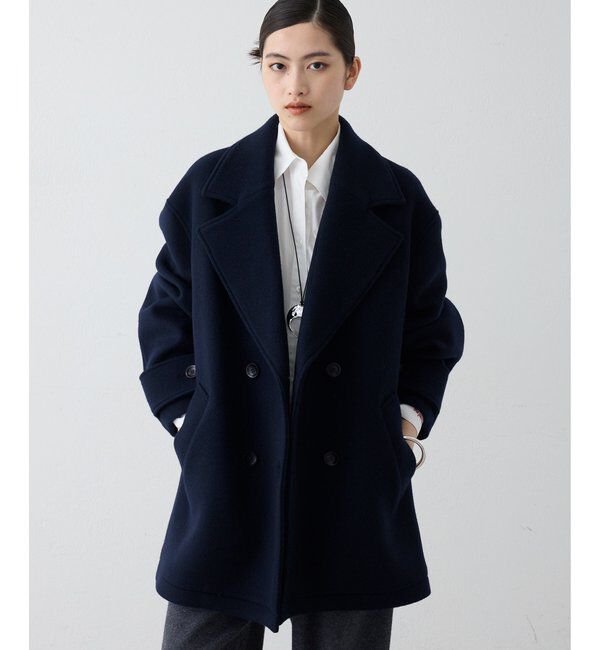 THE PAUSE「〈WEB限定カラーあり〉【THE PAUSE】二重織ビーバーPコート」|その他|