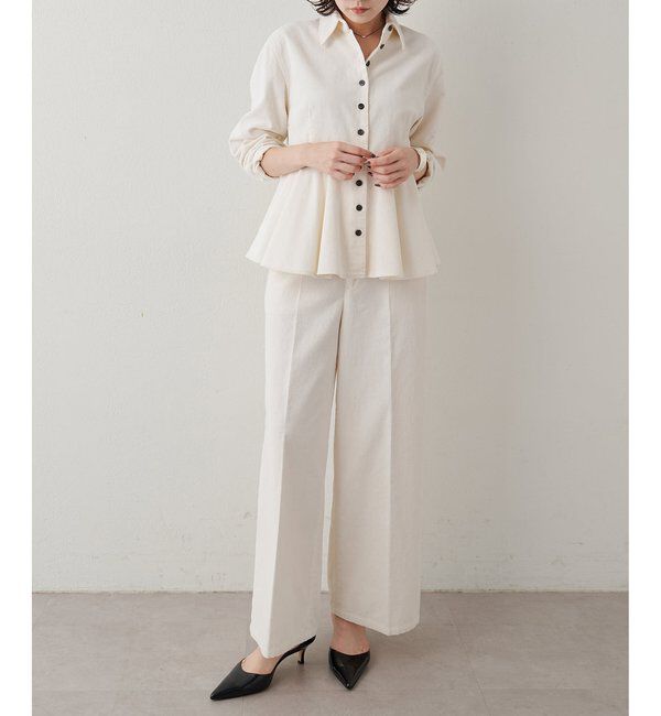  「《セットアップ対応》ワンウォッシュコールパンツ」|その他|