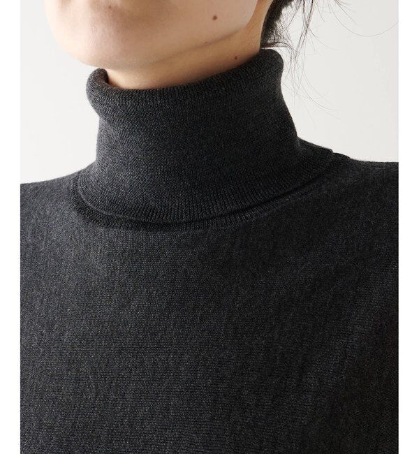 Drawing Numbers「【Drawing Numbers】タートル裾ラウンドニット」|ニット・セーター|
