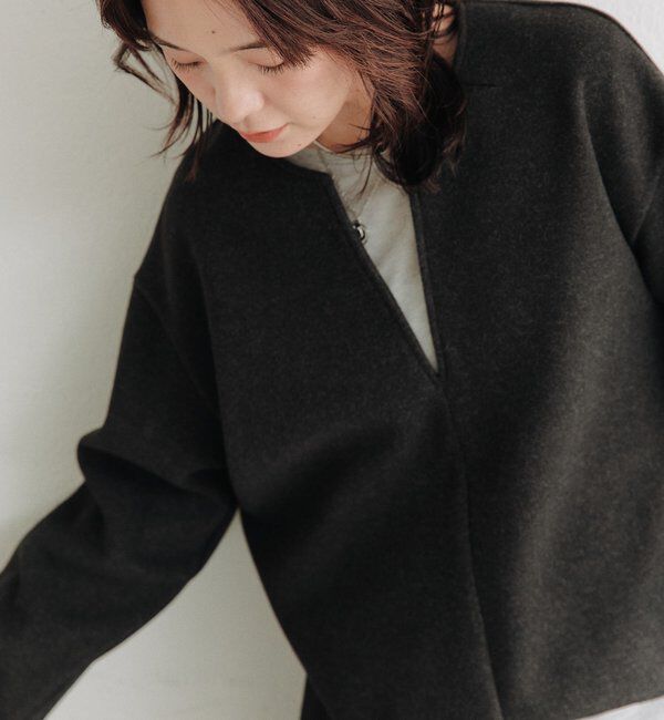  「シルクカシミヤブレンドボートT」|Tシャツ・カットソー|