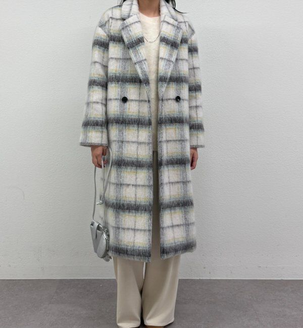  「シャギーチェックコート」|その他|