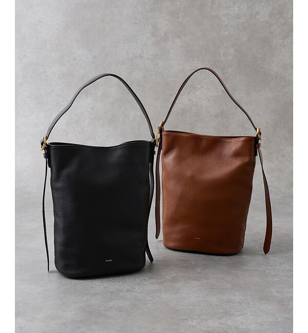 collex「【WEB限定】【Beau're/ヴュレ】Design Buckle Bucket」|ショルダー・メッセンジャー|