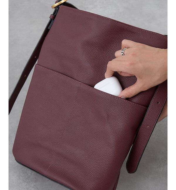 collex「【WEB限定】【Beau're/ヴュレ】Design Buckle Bucket」|ショルダー・メッセンジャー|