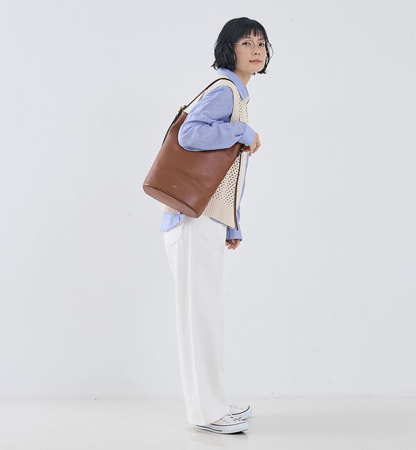collex「【WEB限定】【Beau're/ヴュレ】Design Buckle Bucket」|ショルダー・メッセンジャー|