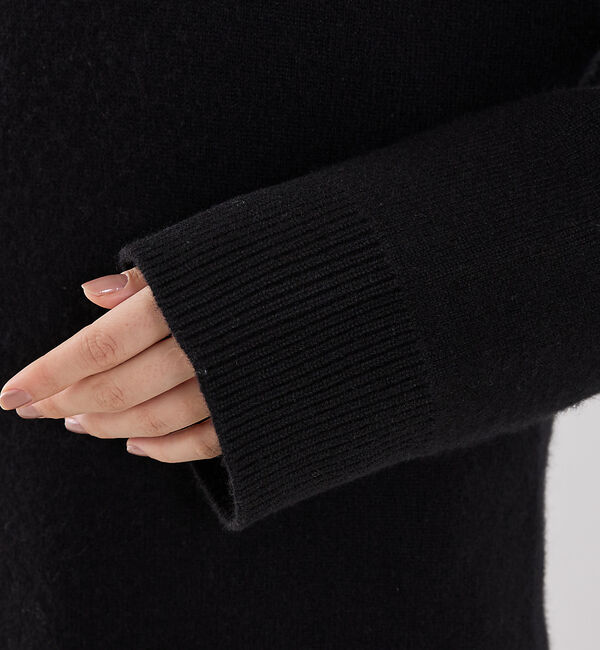 The Store by C' 「【TOTEME】BROAD TURTLENECK DRESS／タートルネックニッ」|ワンピース|