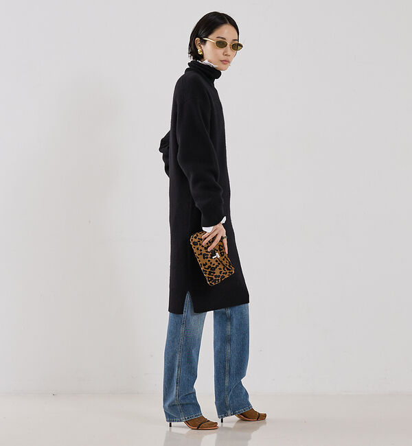 The Store by C' 「【TOTEME】BROAD TURTLENECK DRESS／タートルネックニッ」|ワンピース|