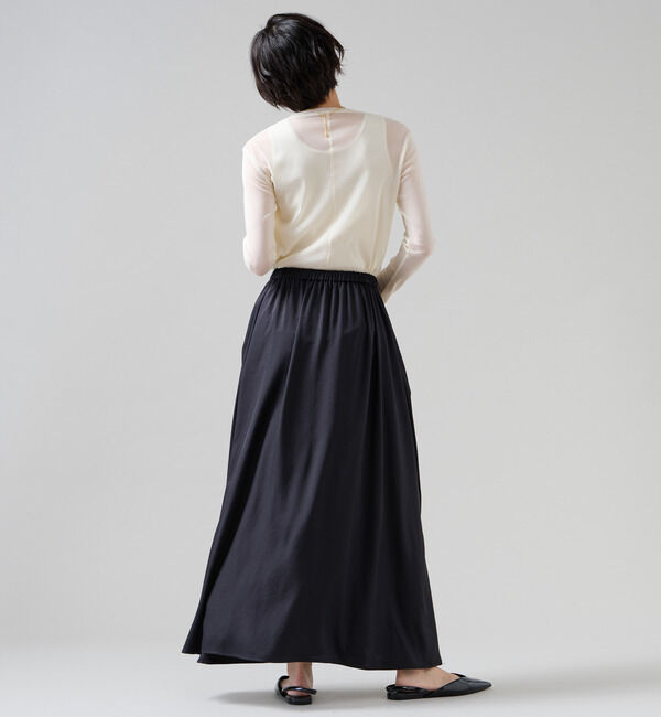 Liesse「シアーチュールロングTシャツ」|Tシャツ・カットソー|