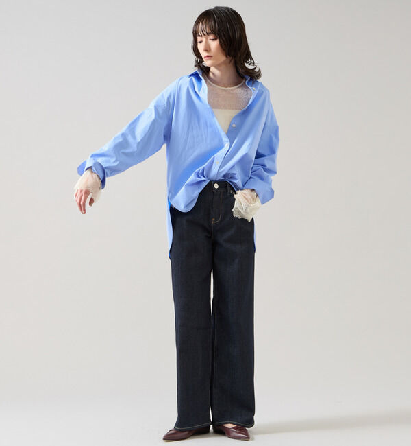 Liesse「《別注》【RED CARD/レッドカード】35th Anniversary Wide」|デニム|
