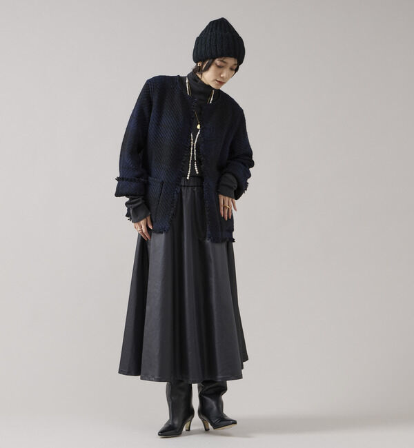 Liesse「《定番》ウォッシャブルウールタートルニット」|ニット・セーター|