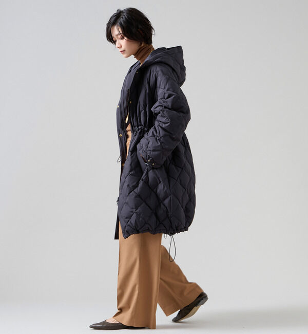 Liesse「《別注》【TAION&times;Liesse】フード付きロングダウンコート」|ダウン|