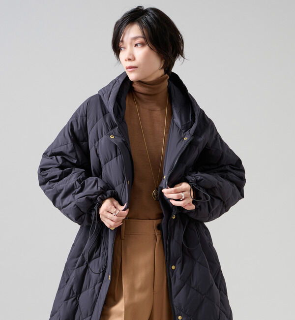 Liesse「《別注》【TAION&times;Liesse】フード付きロングダウンコート」|ダウン|